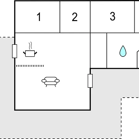 2 Bedroom Cozy In Hvide Sande *